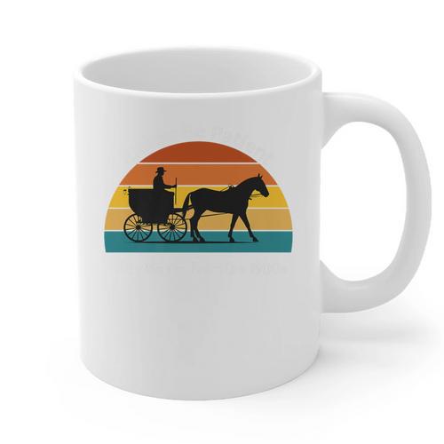 Please Be Patient With Me I'm From The 1900s Apparel Premium Graphic Print Coffee Mug - Figerry