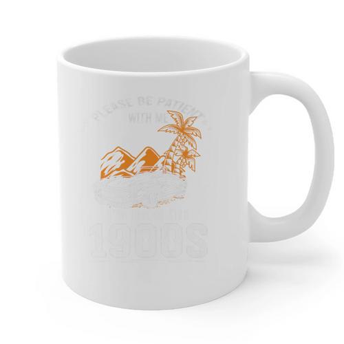 Please Be Patient I'm From The 1900s Classic Car Premium Graphic Print Coffee Mug - Figerry