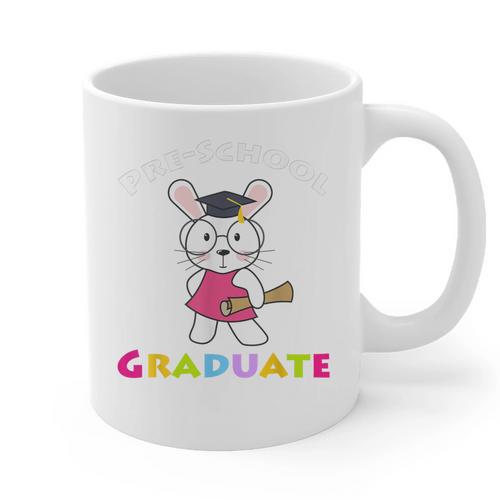 Preschool Graduate Kids T Shirt Pre-K Graduation Graphic Print Coffee Mug - Best Gift Smart