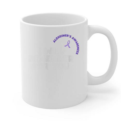 Purple Memory Graphic Print Coffee Mug - Easessy