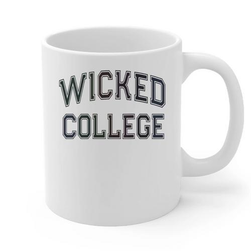 Retro Anti Social WICKED COLLEGE Introvert Stay Away From Me Graphic Print Coffee Mug - Raresse