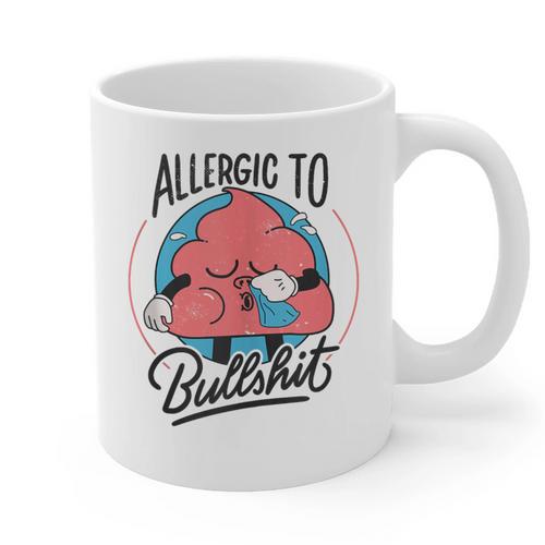 Retro Toon Introvert Sarcasm Anti-Social Nihilism Graphic Print Coffee Mug - Raresse