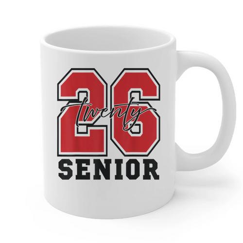 Senior 2026 Class Of 2026 School Graduation 2026 Merch Graphic Print Coffee Mug - Best Gift Smart