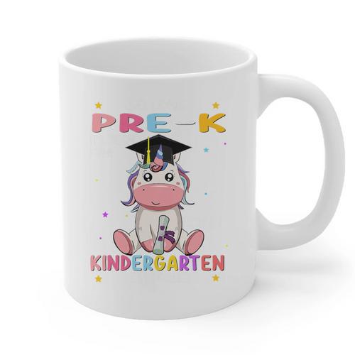So Long Pre k Graduation 2025 Look Out Kindergarten Girls Premium Tri-Blend Graphic Print Coffee Mug - Best Gift Smart