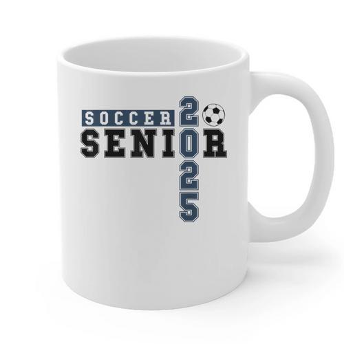 Soccer Senior Night Soccer Senior 2025 Graduation 28 Graphic Print Coffee Mug - Best Gift Smart