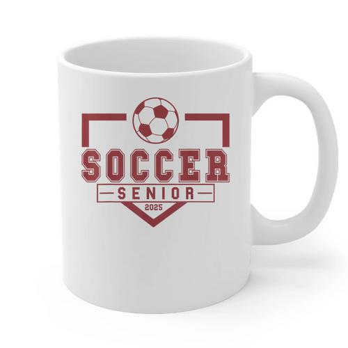 Soccer Senior Night Soccer Senior 2025 Graduation 33 Graphic Print Coffee Mug - Best Gift Smart