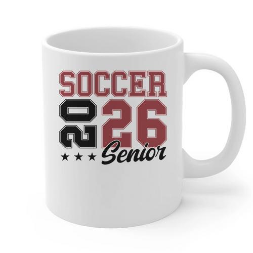 Soccer Senior Night Soccer Senior 2026 Graduation 71 Graphic Print Coffee Mug - Best Gift Smart