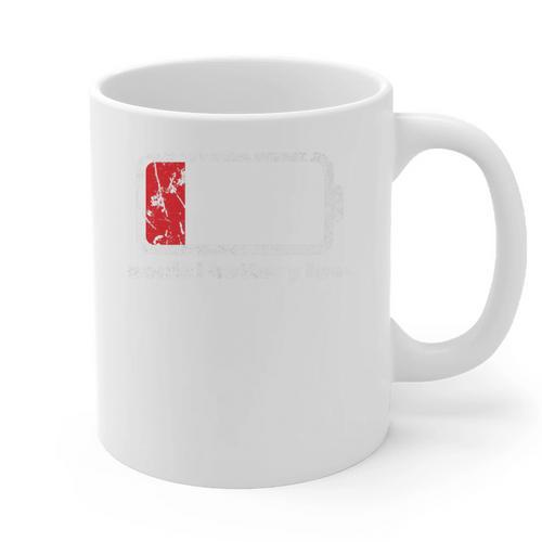 Social Battery Low Introvert Premium Graphic Print Coffee Mug - Raresse
