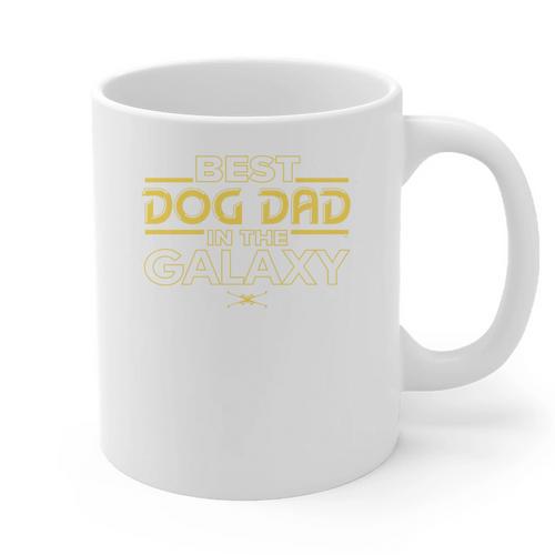 Star Wars Best Dog Dad In The Galaxy Birthday Father’s Day Premium Tri-Blend Graphic Print Coffee Mug - Father's Day Fun