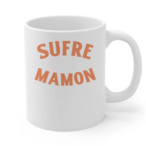 Another Sufre Mamon 80's Spanish Nostalgia Premium Tri-Blend Graphic Print Coffee Mug - Figerry