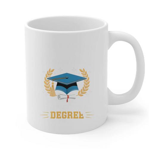 I Survived My Daughter's Teaching Degree Graduation Graphic Print Coffee Mug - Best Gift Smart