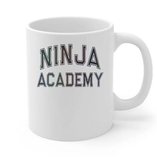 Vintage Don'T Call Me NINJA ACADEMY Introvert Sarcastic Graphic Print Coffee Mug - Raresse
