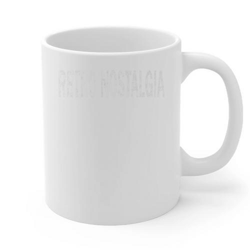 Vintage Retro Nostalgia Distressed Retro Vibes Premium Graphic Print Coffee Mug - Figerry