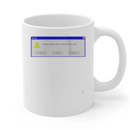 Windows Xp Error Graphic Print Coffee Mug - Figerry