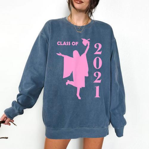 12th Grade Girls Graduation High School Graduation Comfort Colors Sweatshirt - Best Gift Smart