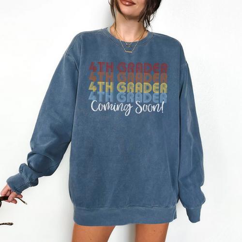 4th Grader Coming Soon 3rd Grade Graduation Comfort Colors Sweatshirt - Best Gift Smart