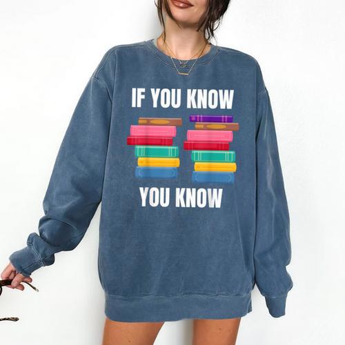67 Reading Books 6 7 If You Know Six Seven Comfort Colors Sweatshirt - Bookorys