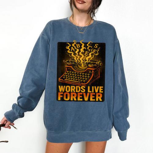 Antiques Collector Writing Retro Nostalgia Curiosity Comfort Colors Sweatshirt - Figerry