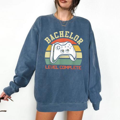 Bachelor Degree 2026 Bachelor Graduation Comfort Colors Sweatshirt - Best Gift Smart