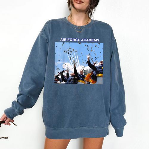Cadets Celebrate Academy Graduation Comfort Colors Sweatshirt - Best Gift Smart
