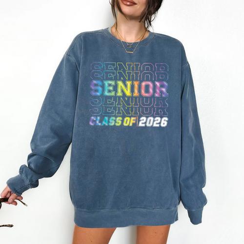 Class Of 2026 Senior 2026 Back To School 2026 Graduation 26 Comfort Colors Sweatshirt - Best Gift Smart