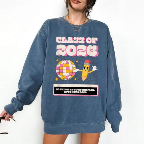 Class Of 2026 Students Graduate 2026 Graduation Comfort Colors Sweatshirt - Best Gift Smart