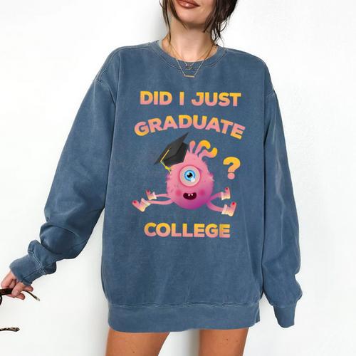 College Graduation 2018 Shirt Graduate For Her Comfort Colors Sweatshirt - Best Gift Smart