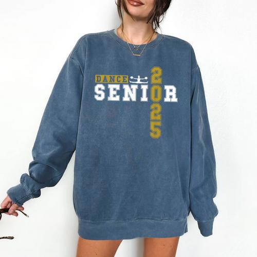 Dance Senior Night Dance Senior 2025 Graduation 14 Comfort Colors Sweatshirt - Best Gift Smart