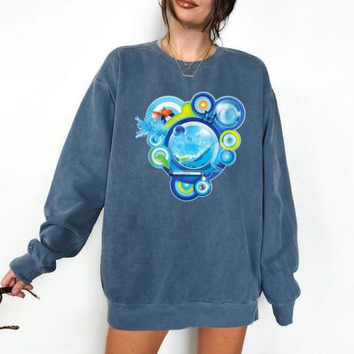 Frutiger Aero Metro Abstract Maximalism 2000s Nostalgia Comfort Colors Sweatshirt - Figerry