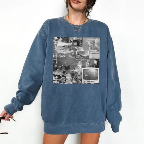 Frutiger Aero Y2K Old School Retro Vibes Comfort Colors Sweatshirt - Figerry