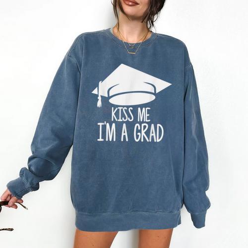 Graduate T-Shirt Grad Tshirt Graduation Tee Comfort Colors Sweatshirt - Best Gift Smart