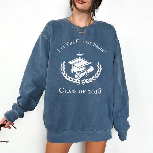 Graduation Her Him 2018 Men Women Girl Boy Kid Comfort Colors Sweatshirt - Best Gift Smart