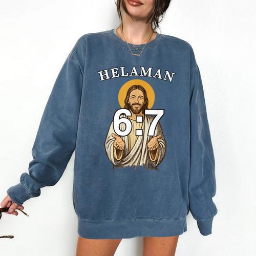 LDS Book Of Mormon Meme Helaman 6 Comfort Colors Sweatshirt - Bookorys