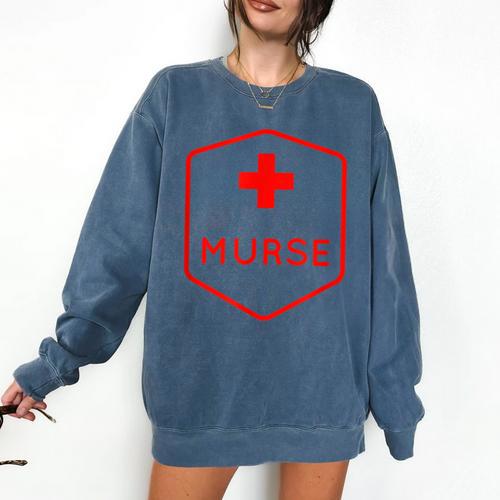 Murse Shirt Perfect For Male Nurse Graduation Comfort Colors Sweatshirt - Best Gift Smart