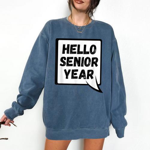 Seniors Class Of 2026 Back To School Graduation Comfort Colors Sweatshirt - Best Gift Smart