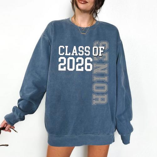 Class Of 2026 Senior 2026 Graduation 2026 Student Kids Comfort Colors Sweatshirt - Best Gift Smart