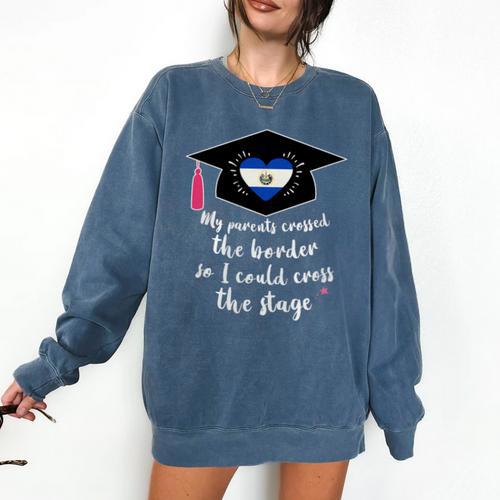El Salvador Pride Graduation 2019 Tshirt Premium Tri-Blend Comfort Colors Sweatshirt - Best Gift Smart