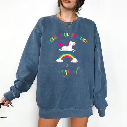 End Of Year Teacher Last Day Of School Graduation Comfort Colors Sweatshirt - Best Gift Smart
