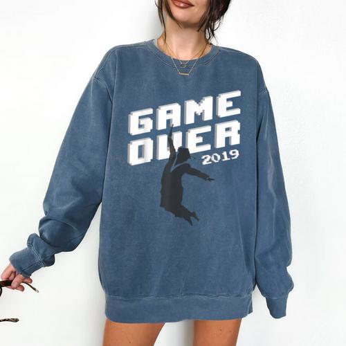 Graduation Shirt Senior Gamer T-Shirt 2019 Grad Gift Comfort Colors Sweatshirt - Best Gift Smart