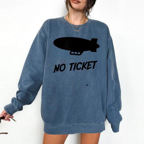 No Ticket Jones 80's Nostalgia Comfort Colors Sweatshirt - Figerry