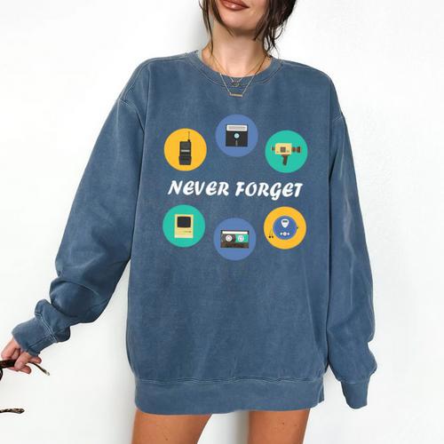Throwback Thursday Never Forget Nostalgia 80's Retro Premium Tri-Blend T-Shirt Comfort Colors Sweatshirt - Figerry