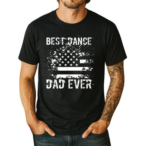 Best Dance Dad Ever Dancer Father Men's Casual T-Shirt - Father's Day Fun