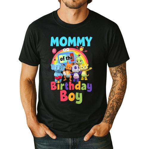 Dad And Mom Mommy Of The Birthday Boy Family Party Decor Men's Casual T-Shirt - Father's Day Fun