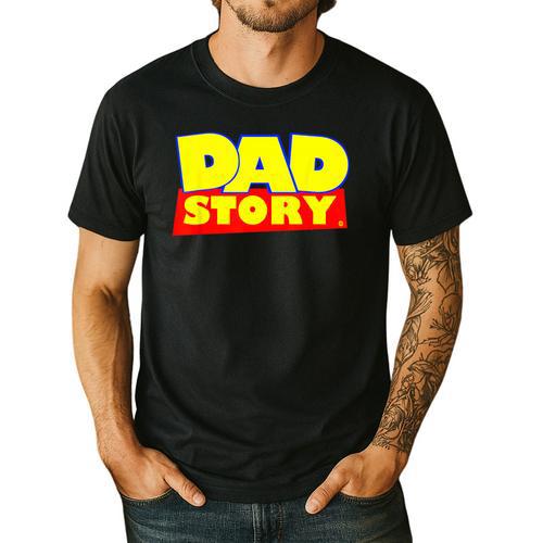 Dad Story Men's Casual T-Shirt - Father's Day Fun