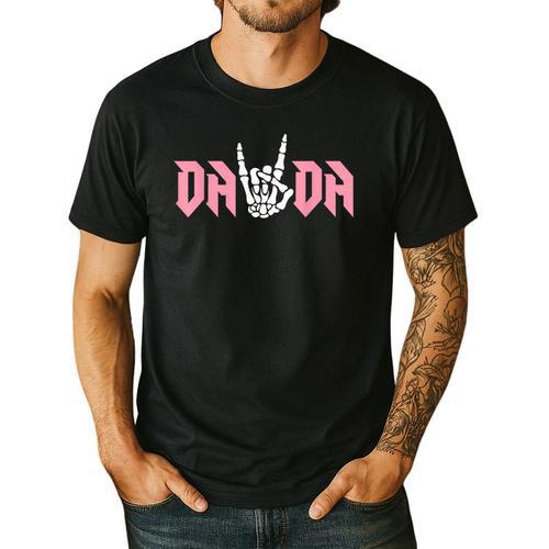 Dada Of The Bad Two The Bone Birthday 2 Years Old Birthday Men's Casual T-Shirt - Father's Day Fun