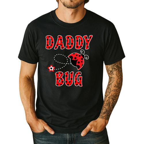 Daddy Bug Ladybug Dad Men's Casual T-Shirt - Father's Day Fun