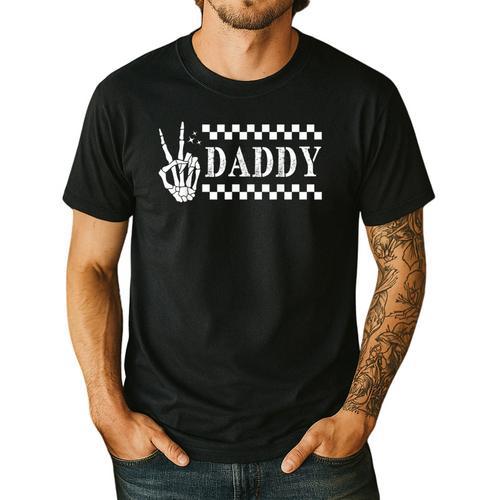 Daddy Family Birthday Matching Bad Two The Bone Bday Men's Casual T-Shirt - Father's Day Fun