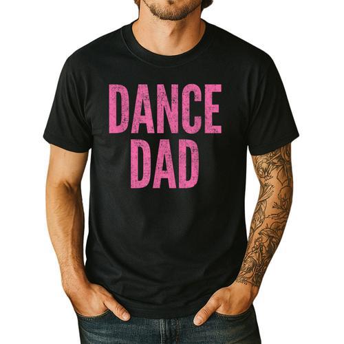 Dance Dad Pink Matching Parents Men's Casual T-Shirt - Father's Day Fun