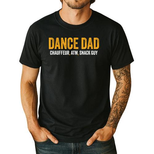 Dance Dad Shirt Men For Fathers Day From Daughter Dance Dad Men's Casual T-Shirt - Father's Day Fun