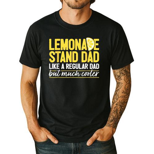 Family Lemonade Stand Dad Men's Casual T-Shirt - Father's Day Fun